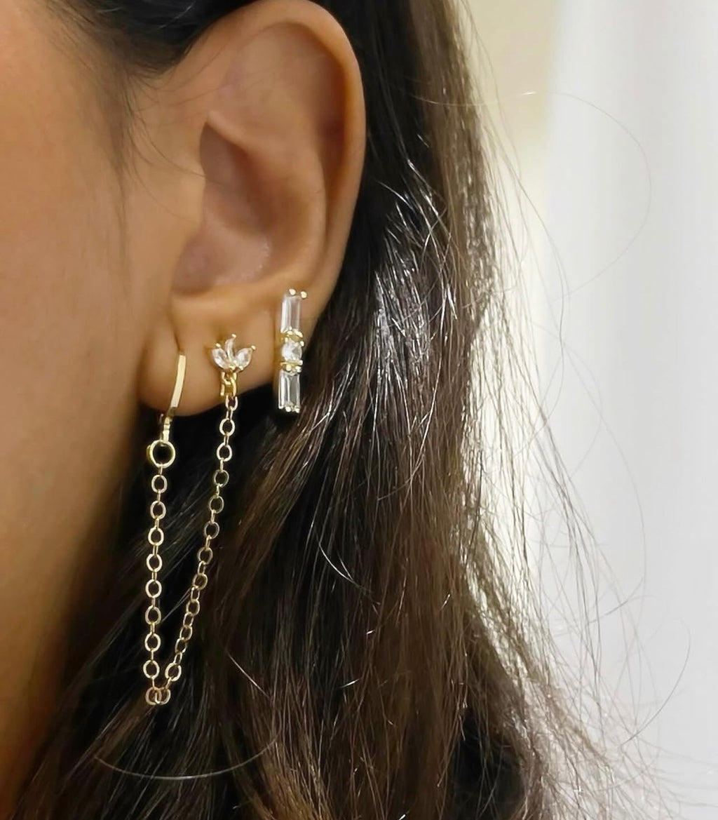 Crystal earrings