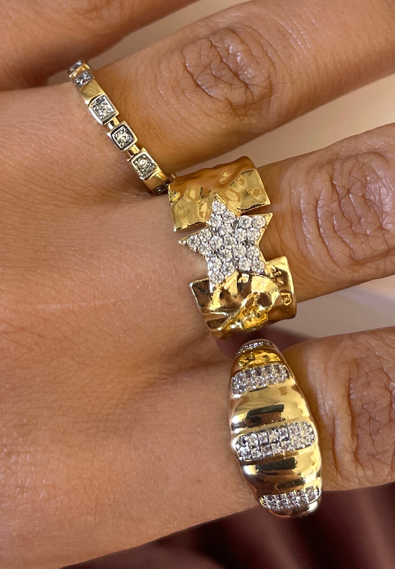 Soft shine ring