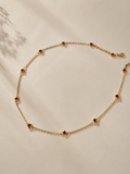 Ruby star necklace
